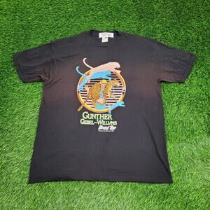 Vintage 1989 Gunther Gebel-Williams Shirt Women XL 22x28 USA